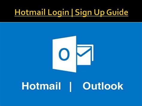 hotmail sign in up